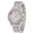 Leisure Ordinary glass mirror alloy watch Rose alloy NHSY0571picture2