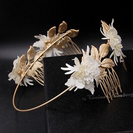Alloy Vintage Flowers Hair accessories  Alloy NHNT0531Alloypicture1
