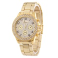 Leisure Ordinary glass mirror alloy watch Rose alloy NHSY0571picture7