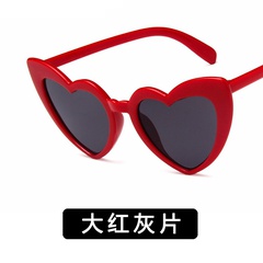 Plastic Fashion  glasses  (Big red ash) NHKD0025-Big-red-ash