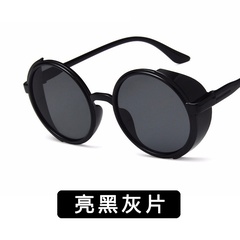 Plastic Vintage  glasses  (Bright black ash) NHKD0060-Bright-black-ash