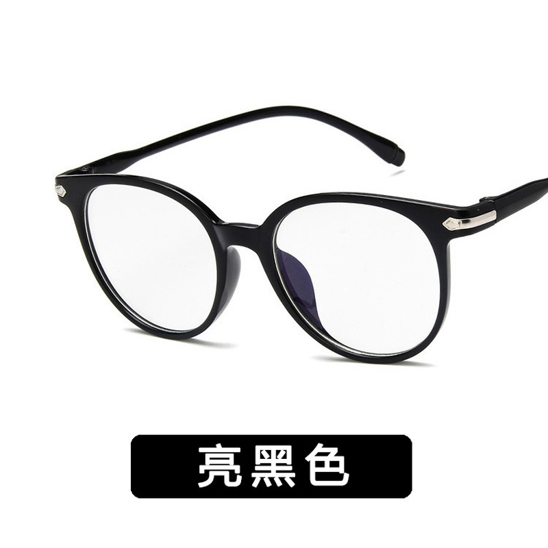 Plastic Vintage  glasses  Bright black NHKD0126Brightblack