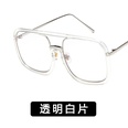 Plastic Vintage  glasses  Transparent white sheet NHKD0011Transparentwhitesheetpicture13