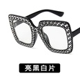 Plastic Fashion  glasses  Bright black full gray NHKD0052Brightblackfullgraypicture27