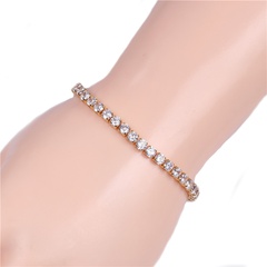 Copper Korea Geometric bracelet  (Alloy) NHYL0027-Alloy