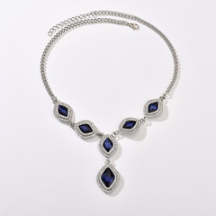 Alloy Fashion Geometric necklace  (Photo Color) NHBQ1591-Photo-Color