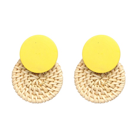 Alloy Fashion Geometric earring  (yellow) NHJJ5050-yellow's discount tags