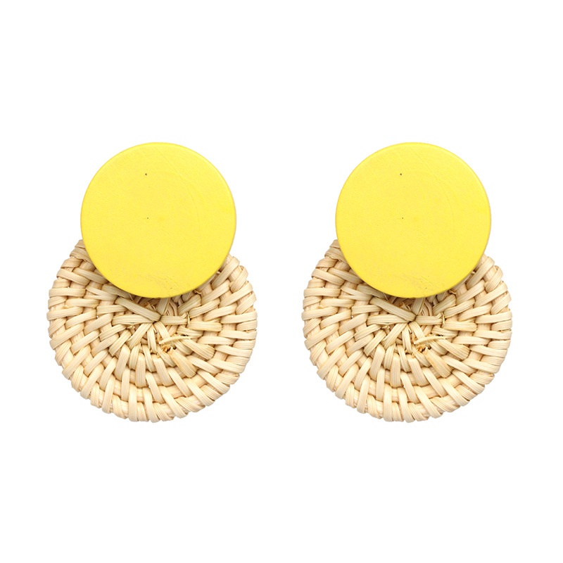 Alloy Fashion Geometric earring  yellow NHJJ5050yellow