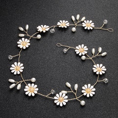 Alloy Fashion Flowers Bridal jewelry  (Alloy) NHHS0508-Alloy