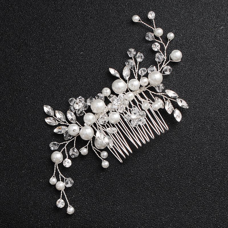 Beads Fashion Flowers Bridal jewelry  Alloy NHHS0510Alloy