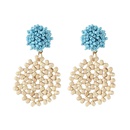 Alloy Simple  earring  yellow NHJQ10621yellowpicture3