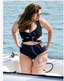 16 Europische und amerikanische heie dicke Frau Riemen Split sexy Bikini Badeanzug Auenhandel Grohandelpicture1