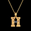 Alloy Fashion Geometric necklace  A NHBQ1716Apicture3