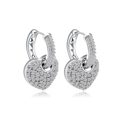 Alloy Korea Sweetheart earring  (Platinum-T04E01) NHTM0340-Platinum-T04E01