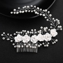 Beads Fashion Flowers Hair accessories  Alloy NHHS0529Alloypicture1