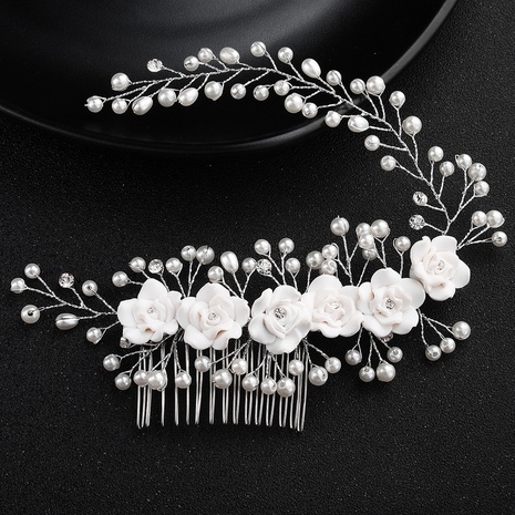 Beads Fashion Flowers Hair accessories  (Alloy) NHHS0529-Alloy's discount tags