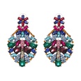 Imitated crystalCZ Fashion Flowers earring  Light color NHJJ5090Lightcolorpicture6