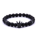 Natural Stone Fashion Animal bracelet  Black crown NHYL0206Blackcrownpicture1