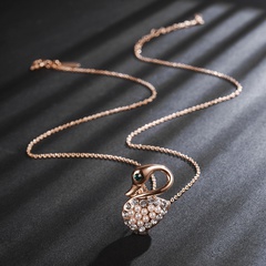 Alloy Korea Geometric necklace  (Rose alloy) NHLJ4070-Rose-alloy
