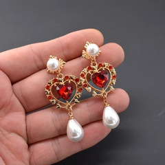 Alloy Fashion Sweetheart earring  (Alloy) NHNT0645-Alloy