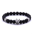 Natural Stone Fashion Animal bracelet  Black crown NHYL0206Blackcrownpicture14