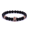 Natural Stone Fashion Animal bracelet  Black crown NHYL0206Blackcrownpicture15