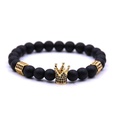 Natural Stone Fashion Animal bracelet  Black crown NHYL0206Blackcrownpicture16