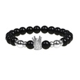 Natural Stone Fashion Animal bracelet  Black crown NHYL0207Blackcrownpicture10