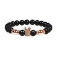 Natural Stone Fashion Animal bracelet  Black crown NHYL0207Blackcrownpicture11