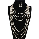 Beads Fashion Animal necklace  creamywhite NHCT0306creamywhitepicture1