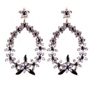 Alloy Bohemia Flowers earring  yellow NHJQ10699yellowpicture4