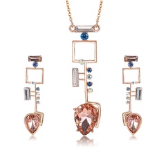 Alloy Bohemia  necklace  (61172515 rose alloy) NHXS1674-61172515-rose-alloy