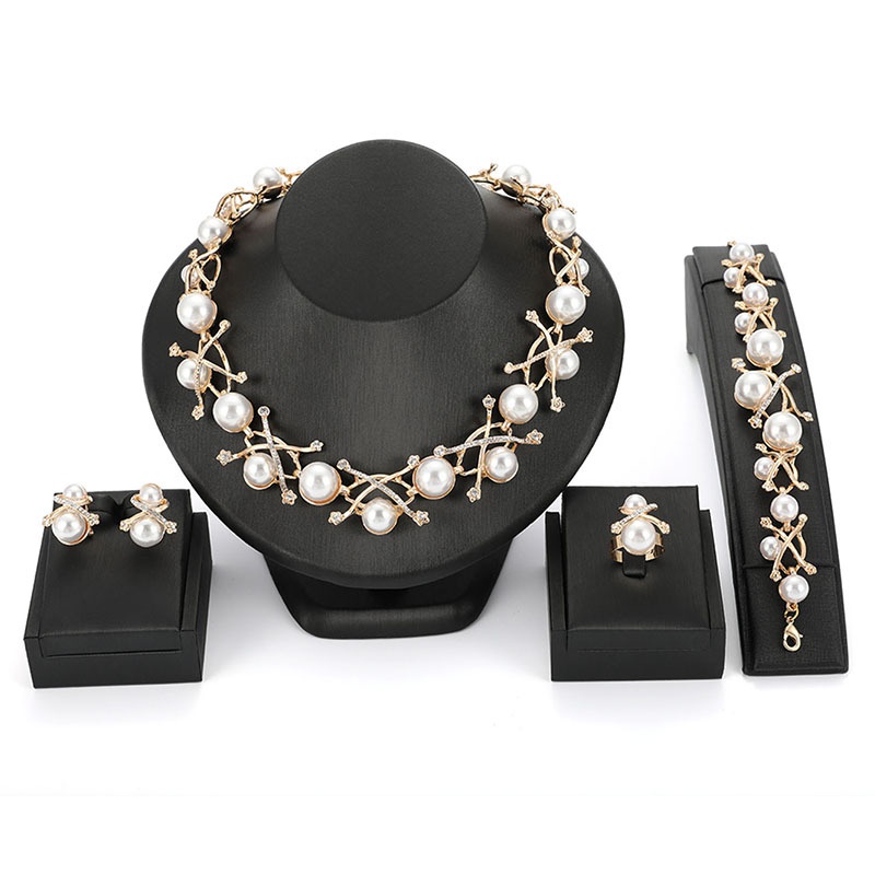 Alloy Fashion  necklace  61174440 alloy NHXS167561174440alloy