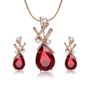 Alloy Korea  necklace  61172512 red NHXS169361172512redpicture1