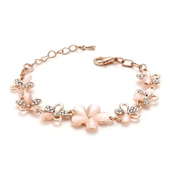 Alloy Simple Flowers bracelet  (66186011) NHLP1155-66186011