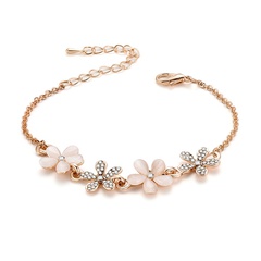 Alloy Fashion Flowers bracelet  (66186015) NHLP1156-66186015
