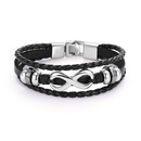 Leather Fashion Geometric bracelet  61186339 NHXS180461186339picture1