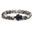 Natural Stone Fashion Geometric bracelet  Hematite NHYL0229Hematitepicture51