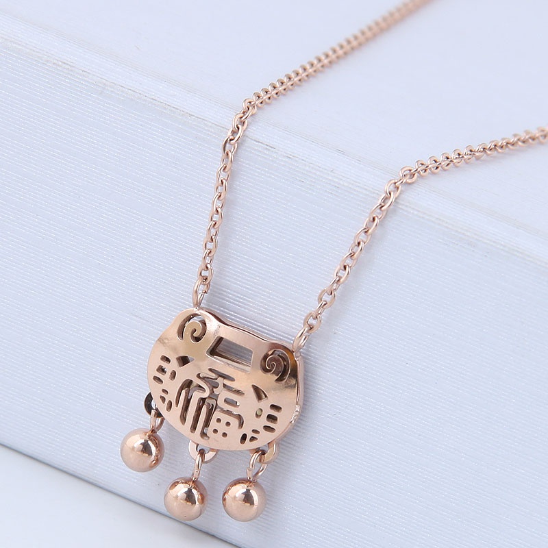 TitaniumStainless Steel Fashion necklace NHNSC12850