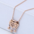 TitaniumStainless Steel Fashion necklace NHNSC12850picture4