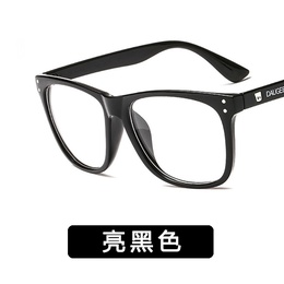 Plastic Vintage  glasses  Bright black NHKD0408Brightblackpicture1