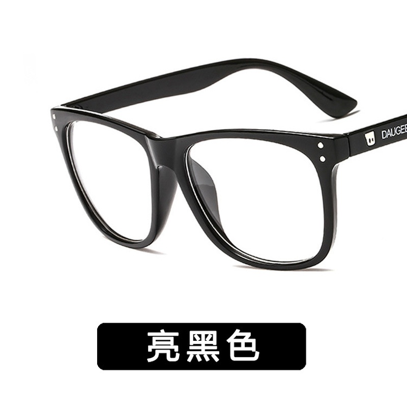 Plastic Vintage  glasses  Bright black NHKD0408Brightblack
