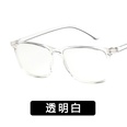 Plastic Vintage  glasses  Transparent blue NHKD0430Transparentbluepicture17