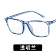 Plastic Vintage  glasses  Transparent blue NHKD0430Transparentbluepicture15