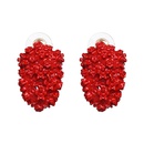 Alloy Fashion Geometric earring  red NHJJ5068redpicture1
