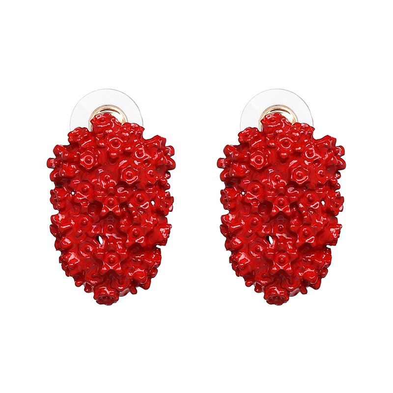 Alloy Fashion Geometric earring  red NHJJ5068red