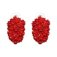 Alloy Fashion Geometric earring  red NHJJ5068redpicture12