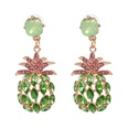 Imitated crystalCZ Fashion Geometric earring  green NHJJ5083greenpicture15