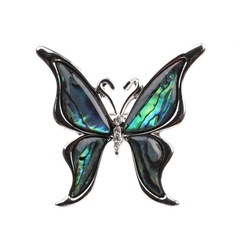Alloy Fashion Animal brooch  (butterfly) NHYL0084-butterfly