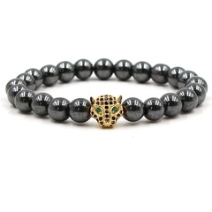 Natural Stone Fashion Animal bracelet  (Alloy) NHYL0122-Alloy